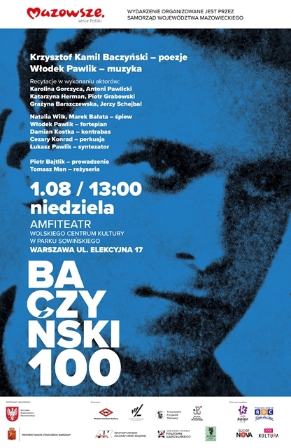 PLAKAT Baczynski 100